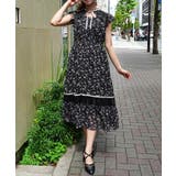 カットワーク花柄ワンピース | axes femme | 詳細画像6