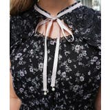 カットワーク花柄ワンピース | axes femme | 詳細画像9