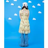 ひまわり柄チュニック | axes femme | 詳細画像3 