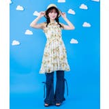 ひまわり柄チュニック | axes femme | 詳細画像5 