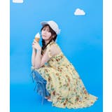 ひまわり柄チュニック | axes femme | 詳細画像6 