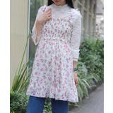 ミニローズプリントチュニック | axes femme | 詳細画像13 