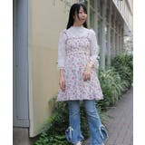 ミニローズプリントチュニック | axes femme | 詳細画像14 