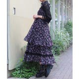 ミニローズプリントチュニック | axes femme | 詳細画像8 