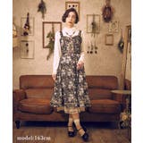 ロマンティックローズ柄JSK[品番：IGAW0003265]｜axes femme