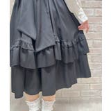 バックリボンフリルジャンスカ | axes femme | 詳細画像8 