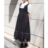レースアップジャンパースカート | axes femme | 詳細画像6 