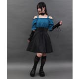 黒 | オフショルドッキングワンピース | axes femme