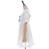 クロス刺繍セーラーミニワンピース | axes femme | 詳細画像12 
