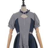 金具デザインバイカラーワンピース | axes femme | 詳細画像19 