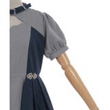 金具デザインバイカラーワンピース | axes femme | 詳細画像24 