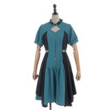 金具デザインバイカラーワンピース | axes femme | 詳細画像25 