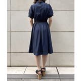 クロスタイ付ワンピース | axes femme | 詳細画像3