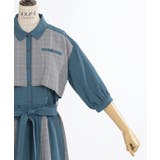 チェック×パッチワークワンピース | axes femme | 詳細画像10