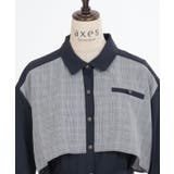 チェック×パッチワークワンピース | axes femme | 詳細画像17