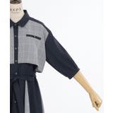 チェック×パッチワークワンピース | axes femme | 詳細画像19