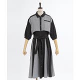 チェック×パッチワークワンピース | axes femme | 詳細画像20