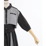 チェック×パッチワークワンピース | axes femme | 詳細画像28