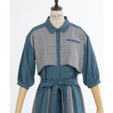 チェック×パッチワークワンピース | axes femme | 詳細画像5