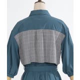 チェック×パッチワークワンピース | axes femme | 詳細画像9