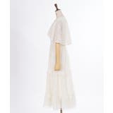 ローズレースケープワンピース | axes femme | 詳細画像3