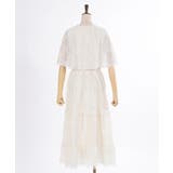 ローズレースケープワンピース | axes femme | 詳細画像4