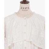 ローズレースケープワンピース | axes femme | 詳細画像7