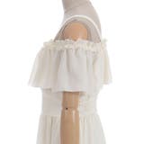 オフショルフリルロングワンピース | axes femme | 詳細画像23