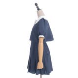 バイカラードッキングミニワンピース | axes femme | 詳細画像17 