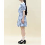 バイカラードッキングミニワンピース | axes femme | 詳細画像2 