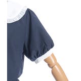 バイカラードッキングミニワンピース | axes femme | 詳細画像23 