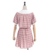 バイカラードッキングミニワンピース | axes femme | 詳細画像26 