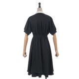 ブローチ付きバイカラーワンピース | axes femme | 詳細画像22 
