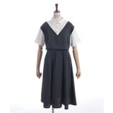 レイヤード風ドッキングワンピース | axes femme | 詳細画像13