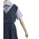 レイヤード風ドッキングワンピース | axes femme | 詳細画像23