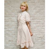 梯子レースコットンワンピース | axes femme | 詳細画像15 
