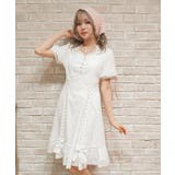 梯子レースコットンワンピース | axes femme | 詳細画像16 