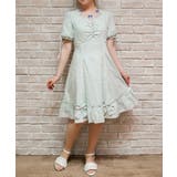 梯子レースコットンワンピース | axes femme | 詳細画像2 