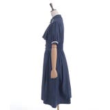 ハイウエストフラシ半袖ワンピース | axes femme | 詳細画像26