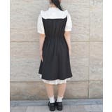 ハトメ使いベルトデザインワンピース | axes femme | 詳細画像3