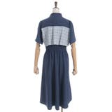 チェックパッチワークワンピース | axes femme | 詳細画像13