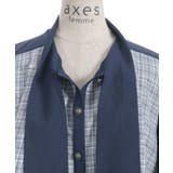 チェックパッチワークワンピース | axes femme | 詳細画像15