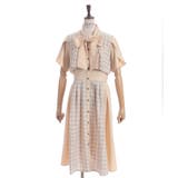 チェックパッチワークワンピース | axes femme | 詳細画像18