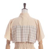 チェックパッチワークワンピース | axes femme | 詳細画像23