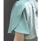 チェックパッチワークワンピース | axes femme | 詳細画像6