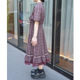リボン×チェック柄ワンピース | axes femme | 詳細画像11