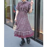 リボン×チェック柄ワンピース | axes femme | 詳細画像15