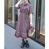 リボン×チェック柄ワンピース | axes femme | 詳細画像16