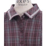 リボン×チェック柄ワンピース | axes femme | 詳細画像22