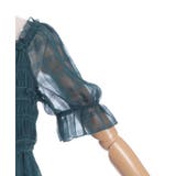 シアチェックシャーリングワンピース | axes femme | 詳細画像22 